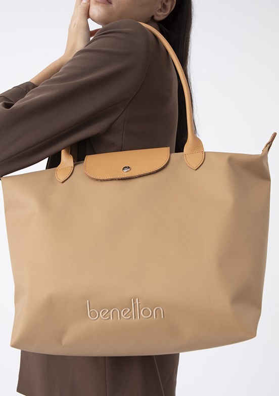 BENETTON Camel Kadın El Çantası