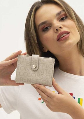BENETTON Bej Kadın Cüzdan