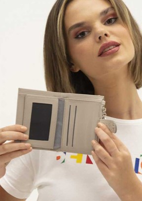 BENETTON Bej Kadın Cüzdan