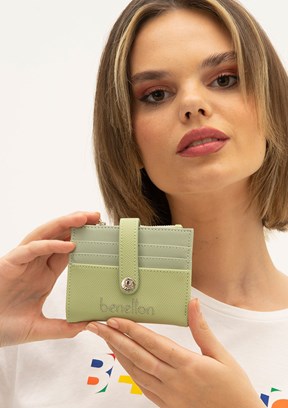 BENETTON Yeşil Kadın El Çantası