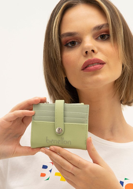 BENETTON Yeşil Kadın El Çantası