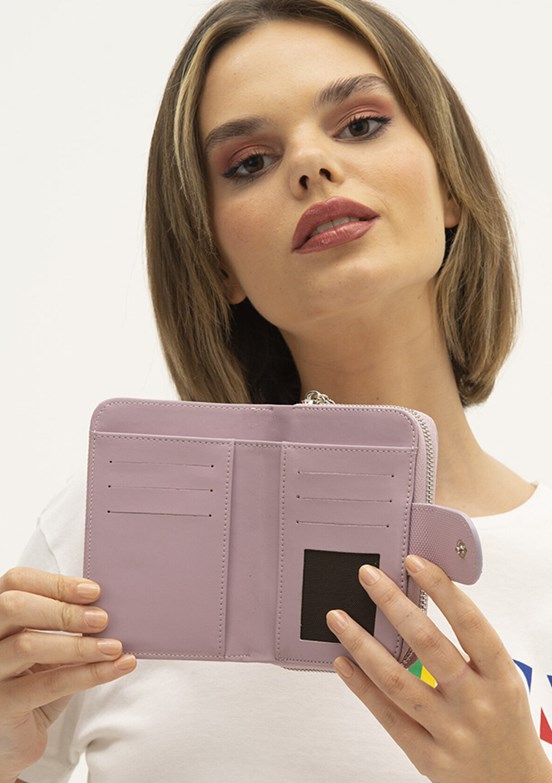 BENETTON Lila Kadın Cüzdan