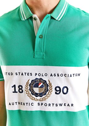 U.S. Polo Assn Yeşil Erkek Regular T-Shirt