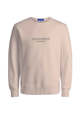 JACK JONES Çok Renkli Erkek Bisiklet Yaka Sweatshirt