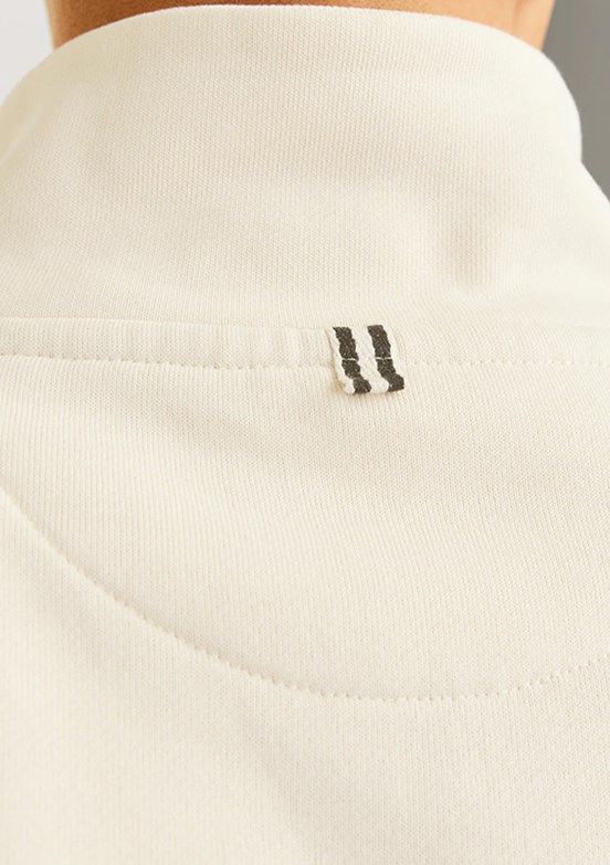 JACK JONES Beyaz Erkek Baskılı Sweatshirt