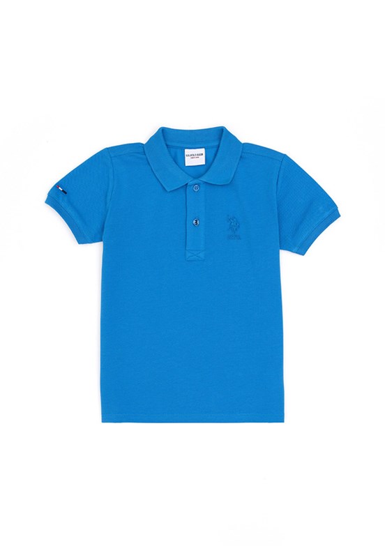 US POLO ASSN Saks Erkek Çocuk Basic T-Shirt