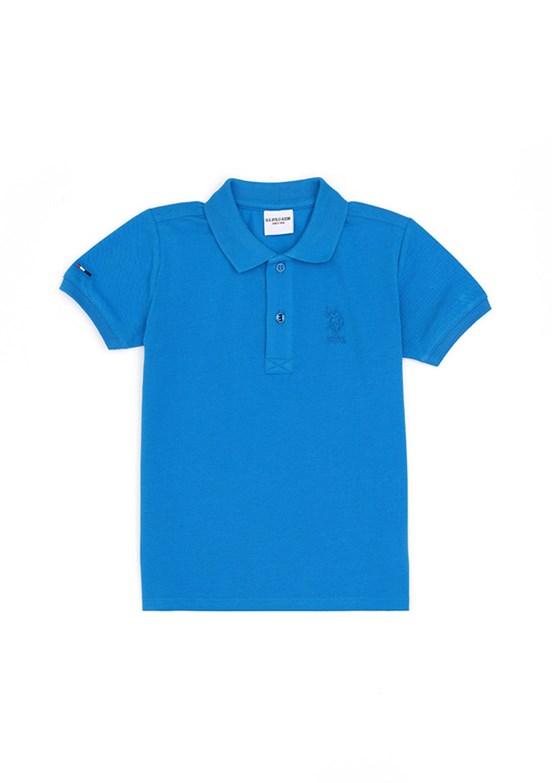 US POLO ASSN Saks Erkek Çocuk Basic T-Shirt