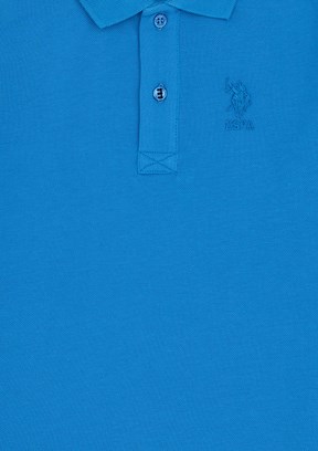 US POLO ASSN Saks Erkek Çocuk Basic T-Shirt