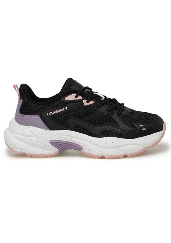 LUMBERJACK 4W Fanto 4Pr -  A10178330812010  Kadın Siyah Sneaker Ayakkabı