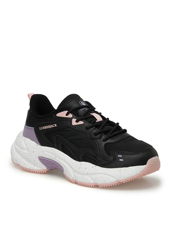 LUMBERJACK Siyah Kadın Sneaker Ayakkabı