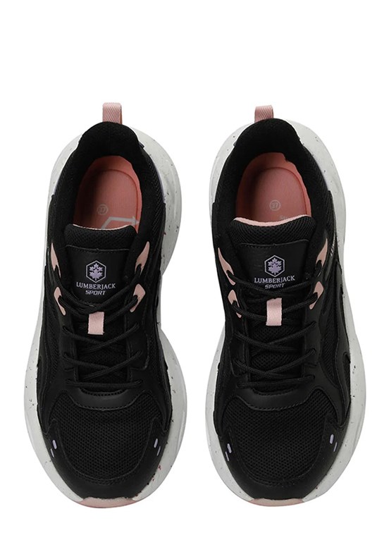 LUMBERJACK 4W Fanto 4Pr -  A10178330812010  Kadın Siyah Sneaker Ayakkabı
