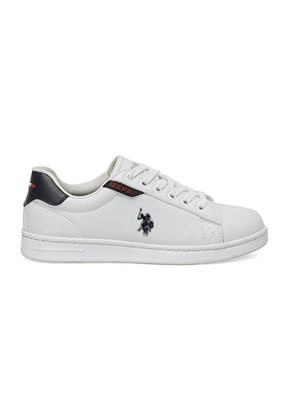 US POLO ASSN - 4F COSTA WMN 4PR  Kadın Beyaz Sneaker Ayakkabı