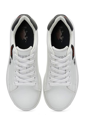 US POLO ASSN - 4F COSTA WMN 4PR  Kadın Beyaz Sneaker Ayakkabı