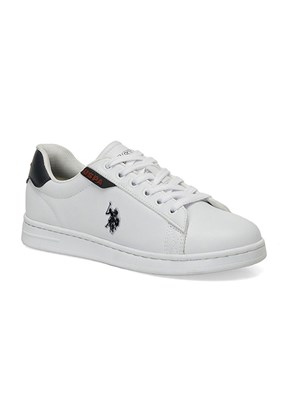 US POLO ASSN  Beyaz Kadın Sneaker Ayakkabı