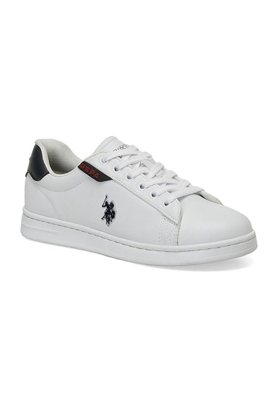 US POLO ASSN  Beyaz Kadın Sneaker Ayakkabı