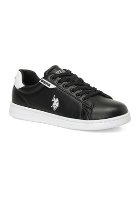 US POLO ASSN - 4F COSTA WMN 4PR  Kadın Siyah Sneaker Ayakkabı