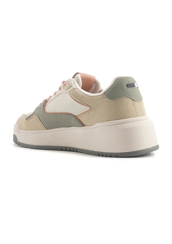 US POLO ASSN Bej Kadın Sneaker Ayakkabı