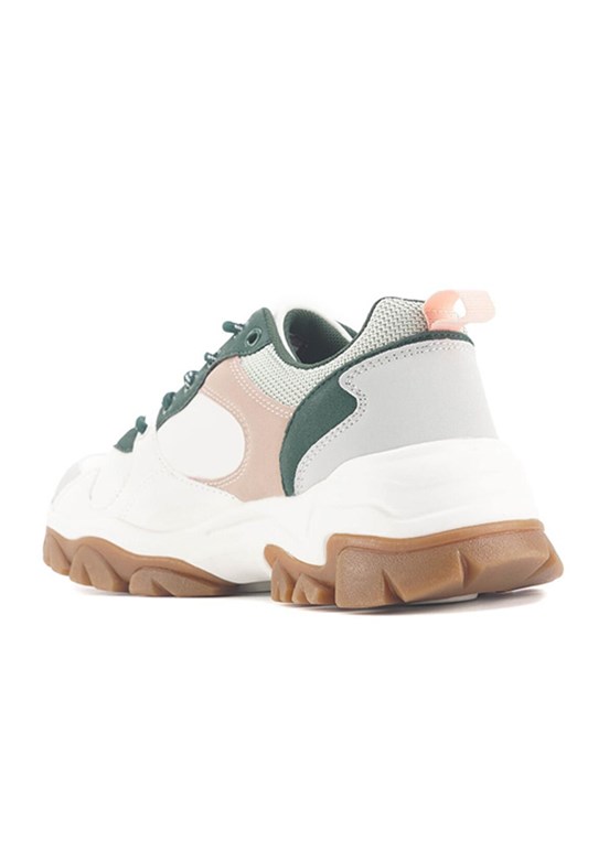 US POLO ASSN 4F TRACKY 4PR Beyaz Kadın Sneaker Ayakkabı