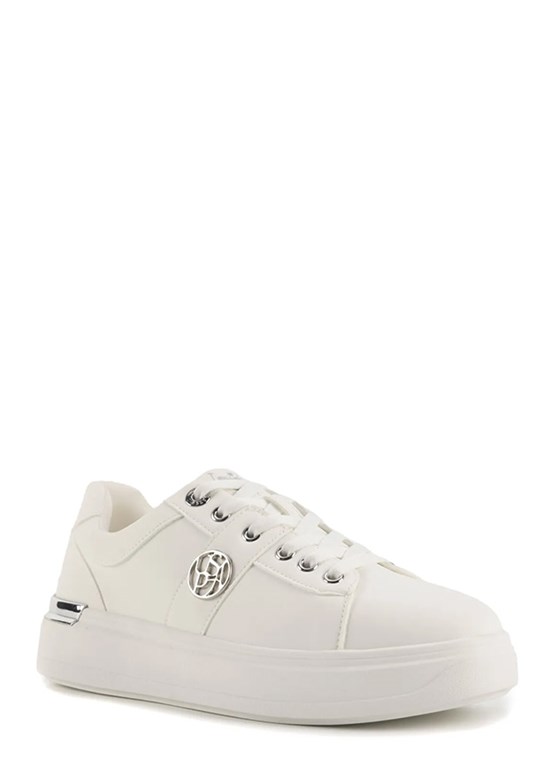 US POLO ASSN Beyaz Kadın Sneaker Ayakkabı