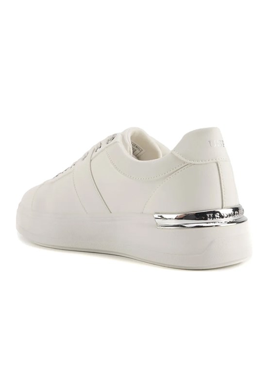 US POLO ASSN Beyaz Kadın Sneaker Ayakkabı