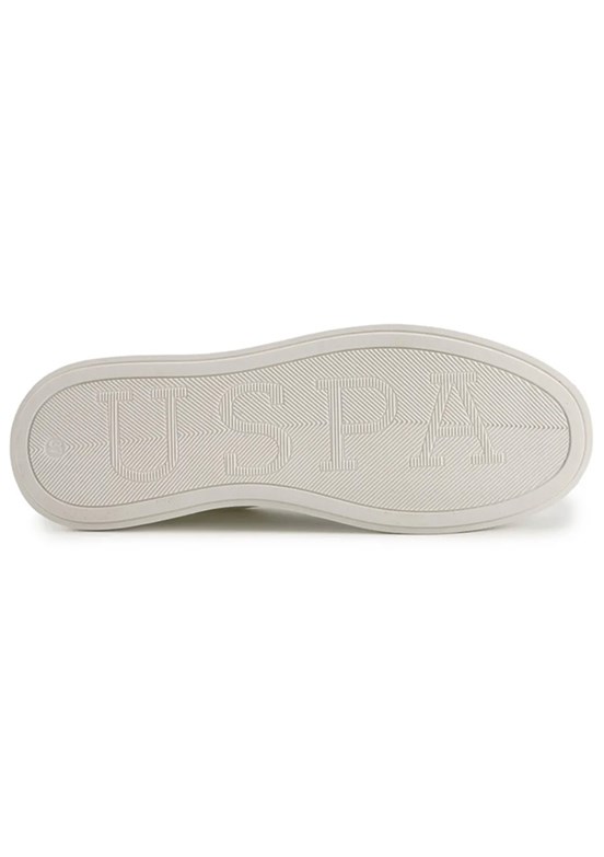 US POLO ASSN Beyaz Kadın Sneaker Ayakkabı