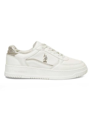 US POLO ASSN - 4F GRACE 4PR Kadın Gri Sneaker Ayakkabı