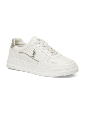 US POLO ASSN Bej Kadın Sneaker Ayakkabı