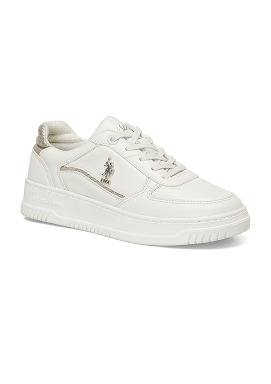 US POLO ASSN Bej Kadın Sneaker Ayakkabı