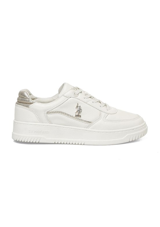 US POLO ASSN Bej Kadın Sneaker Ayakkabı