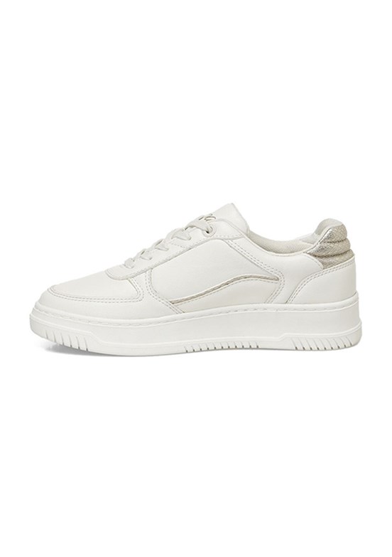 US POLO ASSN Bej Kadın Sneaker Ayakkabı