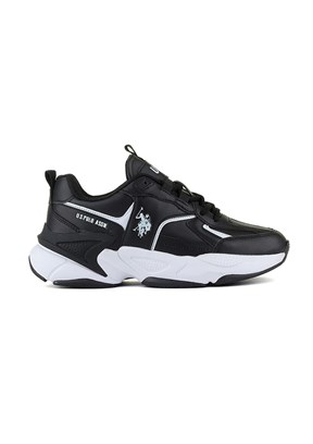 US POLO ASSN  Siyah Kadın Sneaker Ayakkabı