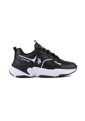 US POLO ASSN  Siyah Kadın Sneaker Ayakkabı