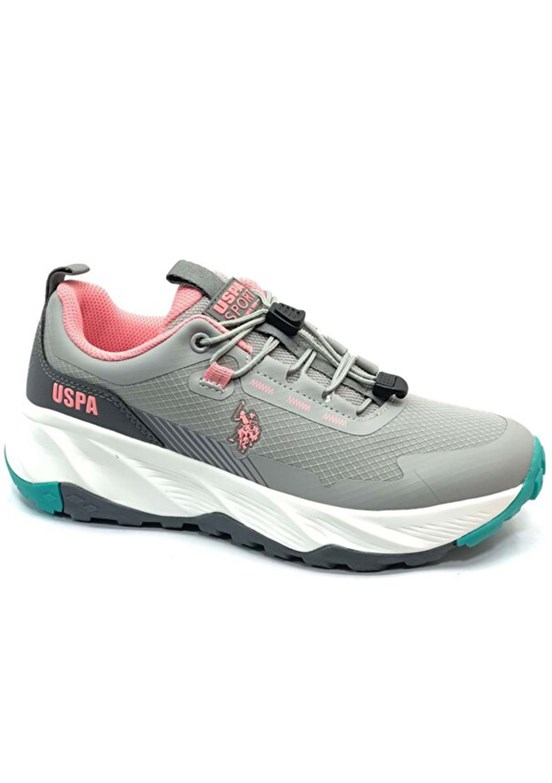 US POLO ASSN - 4W LOREN WMN 4PR Kadın Gri Outdoor Ayakkabı