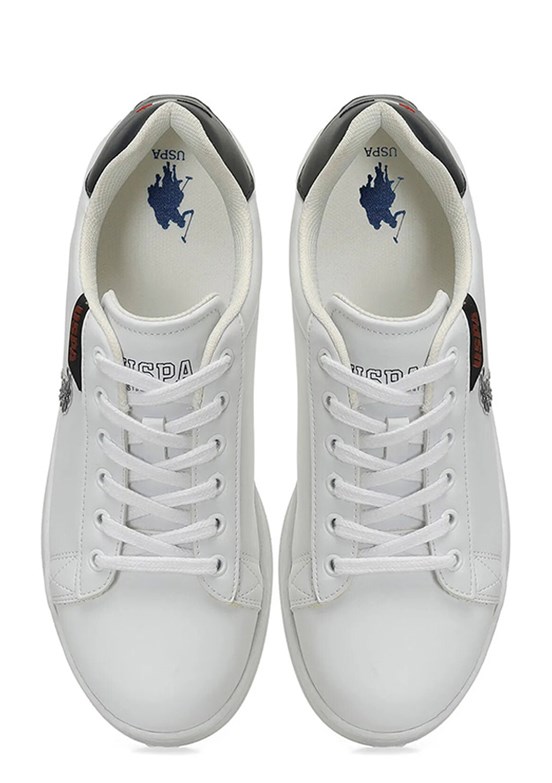 US POLO ASSN Beyaz Erkek Sneaker Ayakkabı
