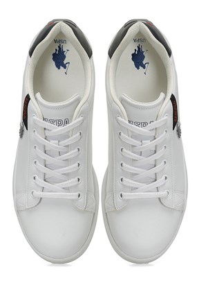 US POLO ASSN - 4F COSTA 4PR Kadın Beyaz Sneker Ayakkabı