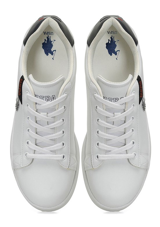 US POLO ASSN - 4F COSTA 4PR Kadın Beyaz Sneker Ayakkabı