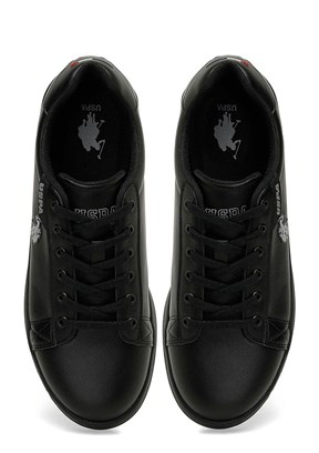 US POLO ASSN 4F COSTA 4PR Siyah Erkek Sneaker Ayakkabı