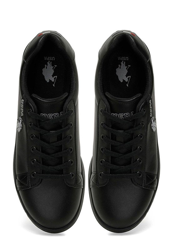 US POLO ASSN 4F COSTA 4PR Siyah Erkek Sneaker Ayakkabı