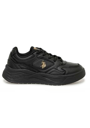 US POLO ASSN - 4W MARTHA 4PR Kadın Siyah Sneaker Ayakkabı