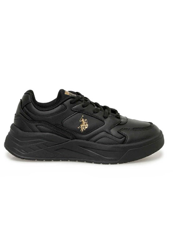 US POLO ASSN - 4W MARTHA 4PR Kadın Siyah Sneaker Ayakkabı