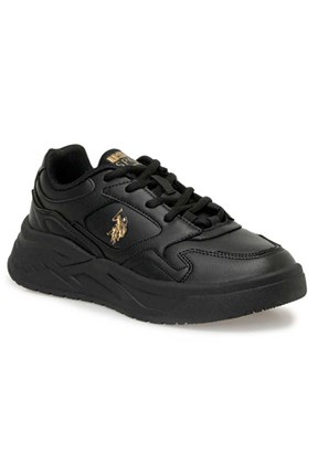 US POLO ASSN - 4W MARTHA 4PR Kadın Siyah Sneaker Ayakkabı
