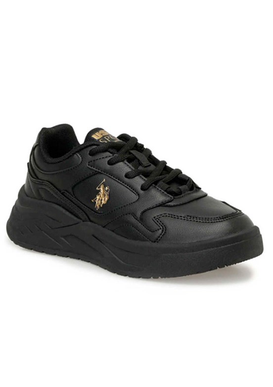 US POLO ASSN - 4W MARTHA 4PR Kadın Siyah Sneaker Ayakkabı
