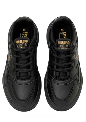 US POLO ASSN - 4W MARTHA 4PR Kadın Siyah Sneaker Ayakkabı