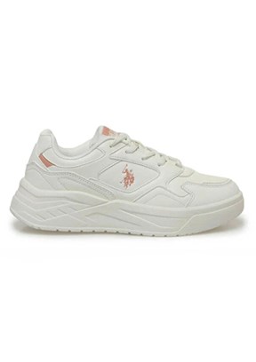 US POLO ASSN - 4W MARTHA 4PR Kadın Beyaz Sneaker Ayakkabı