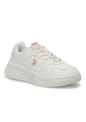 US POLO ASSN - 4W MARTHA 4PR Kadın Beyaz Sneaker Ayakkabı