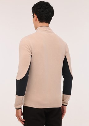 LUMBERJACK - 4W ML BEI 22ITL1099 4PR Erkek Bej Eşofman Üstü
