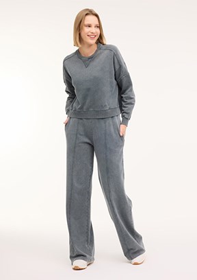 LUMBERJACK Antrasit Kadın Sweatshirt