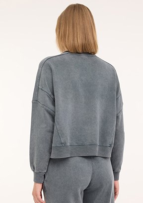LUMBERJACK Antrasit Kadın Sweatshirt