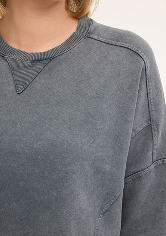 LUMBERJACK Antrasit Kadın Sweatshirt