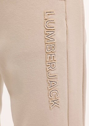 LUMBERJACK - 4W ML ARON 16SD4001 4PR Bej Erkek Baskılı Sweatshirt